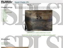 Tablet Screenshot of hawaiispj.org